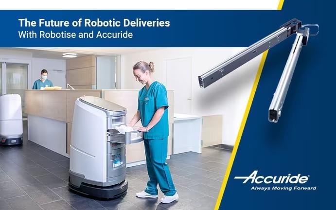 机器人送货的未来就在眼前!用Robotise和Accuride